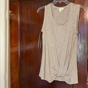 Sleeveless summer top